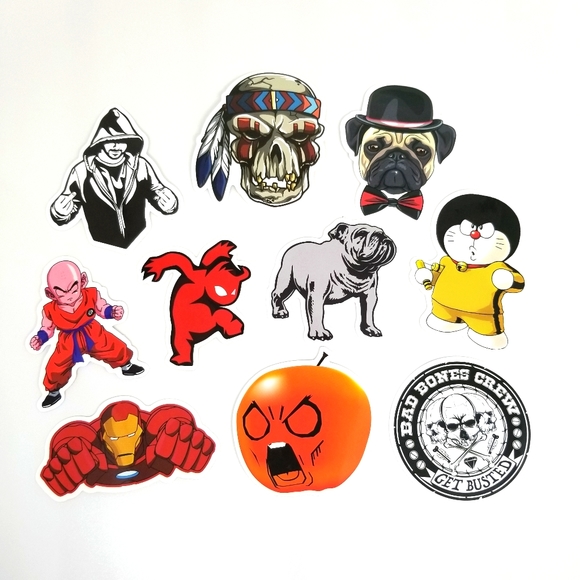 10 VSCO waterproof vinyl stickers